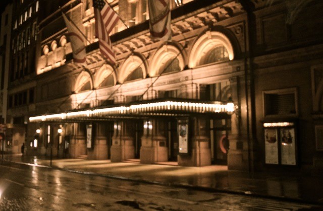 Carnegie Hall area neighborhood in the West 50s