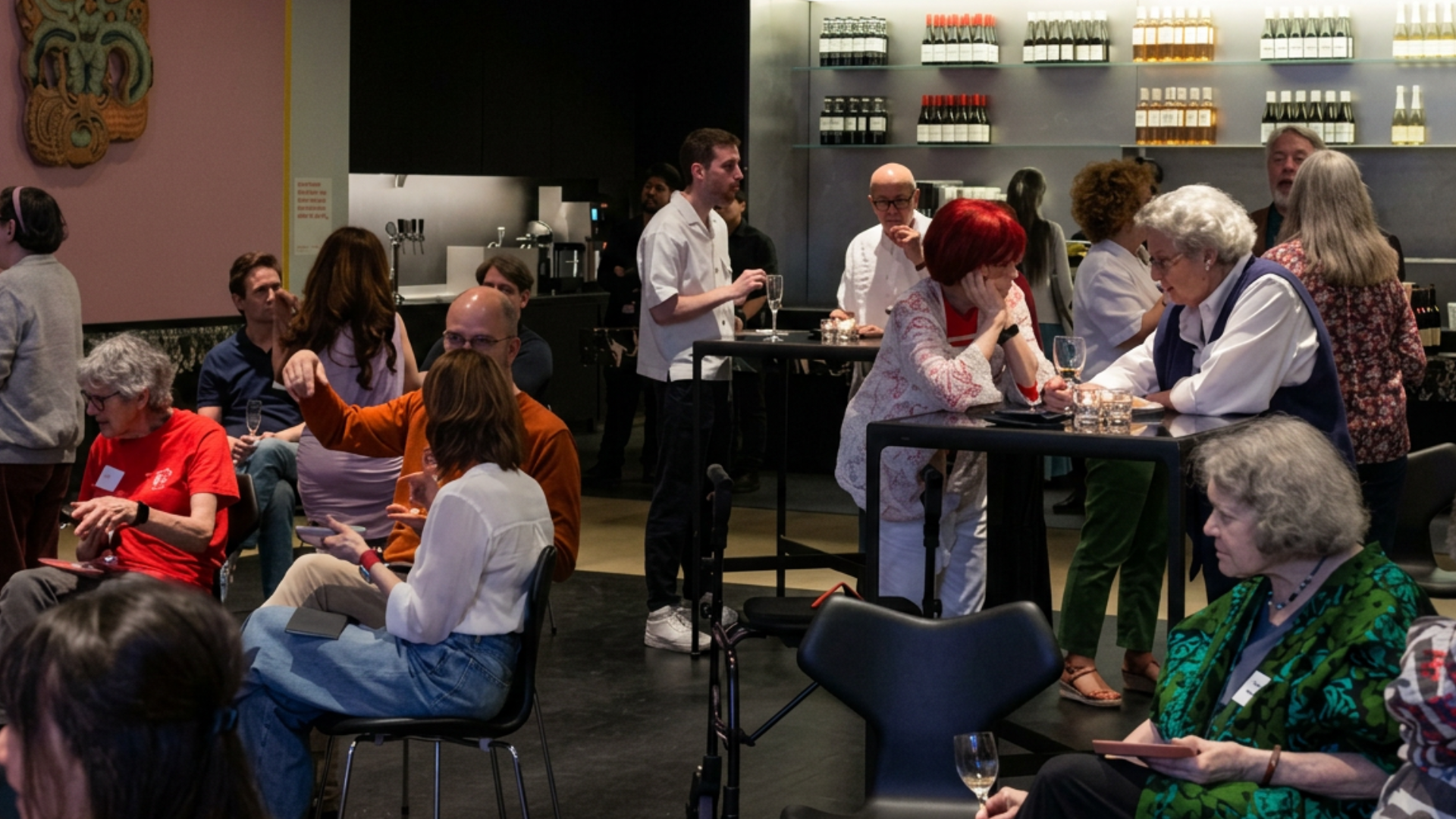 A record turnout for the West 50s Neighborhood Association's reception at MoMA